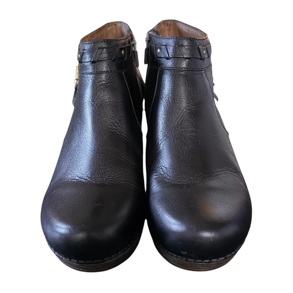 Dansko Dabney Leather Ankle Boots Black EUR 41 US Women’s 10.5-11 - Picture 6 of 9